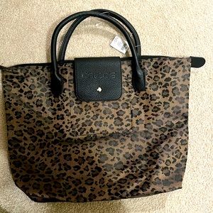 New Chico’s Leopard Print Tote